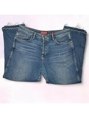 Lucky Brand Wide Leg High Rise Jeans Tomboy Streetwear Size 8